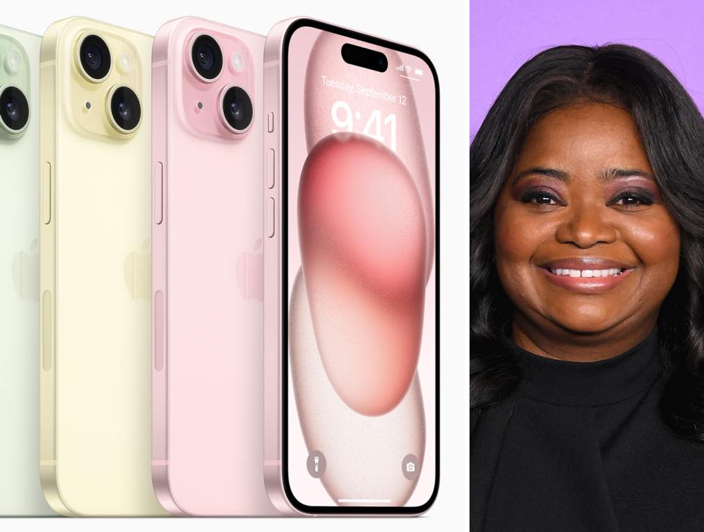 Octavia Spencer Steals Show As Apple Announces New Iphone