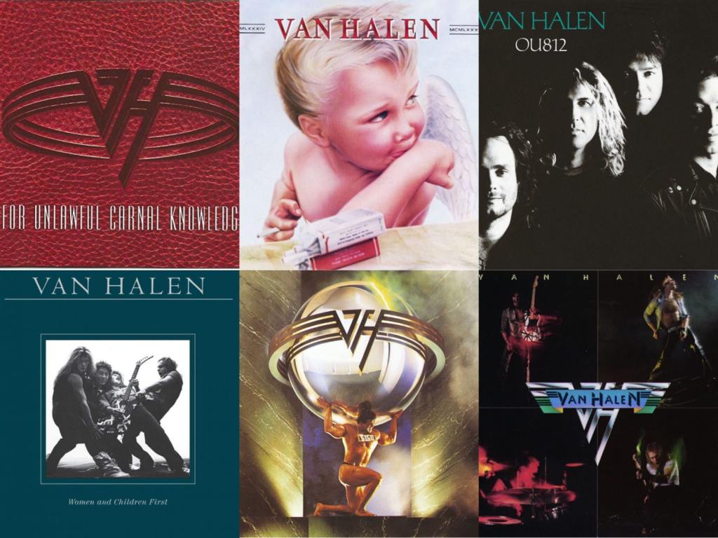 Van Halen album covers