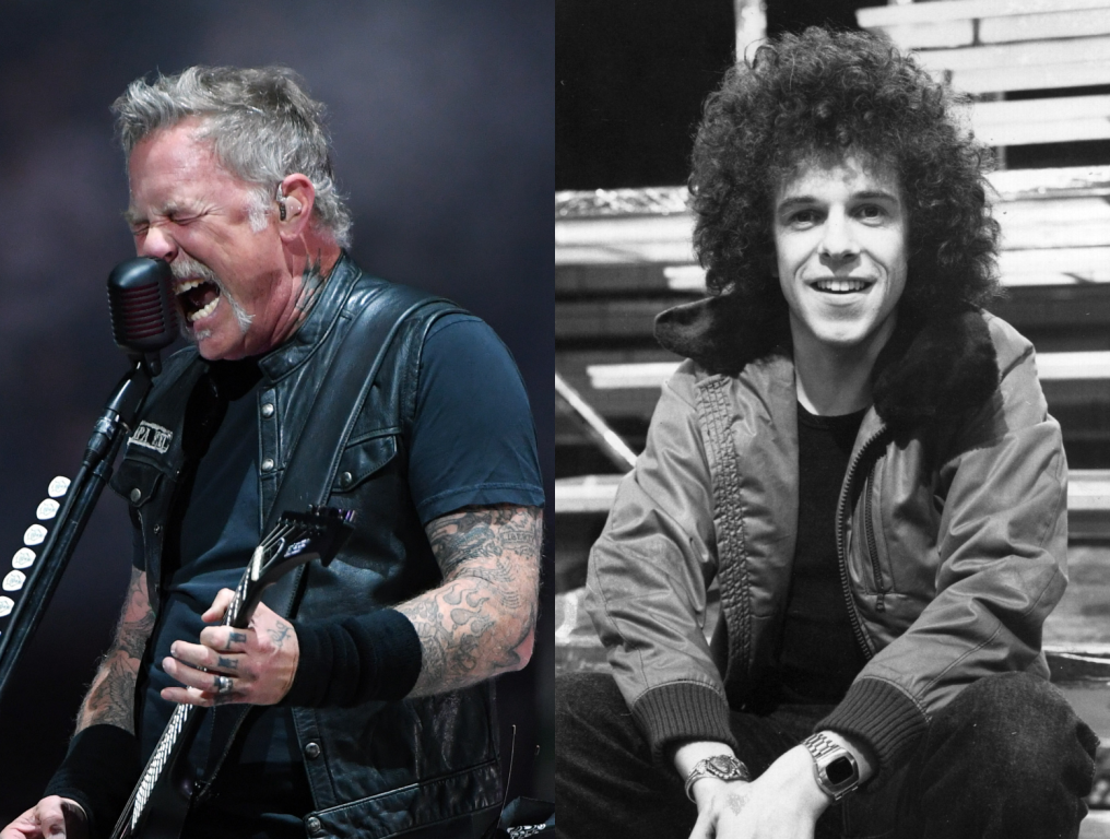 James Hetfield and Leo Sayer