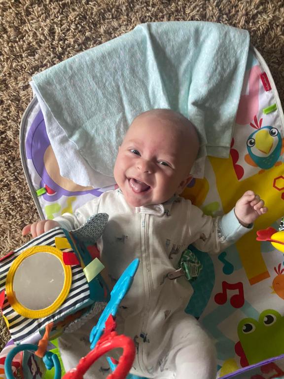 baby Finn smile 2