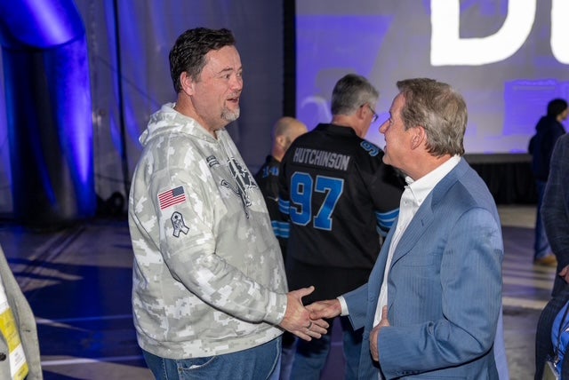 Jim O'Brien with Bill Ford Jr