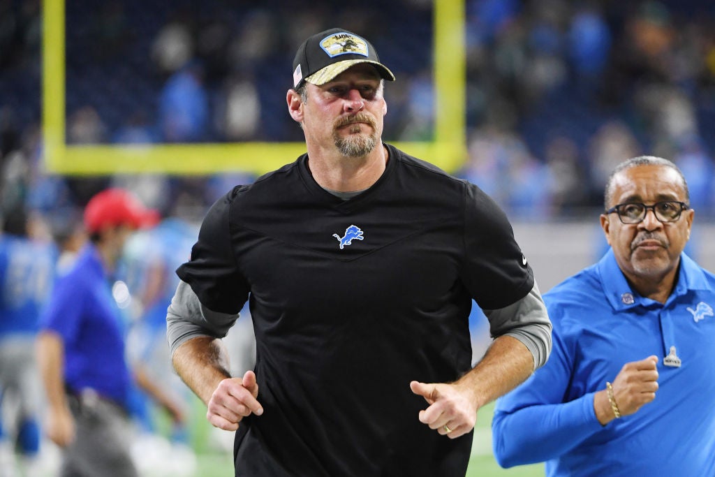 Watch Dan Campbell and the Detroit Lions Celebrate Their Big Win