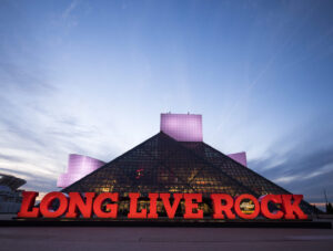 Rock and Roll Hall of Fame Museum in Cleveland
