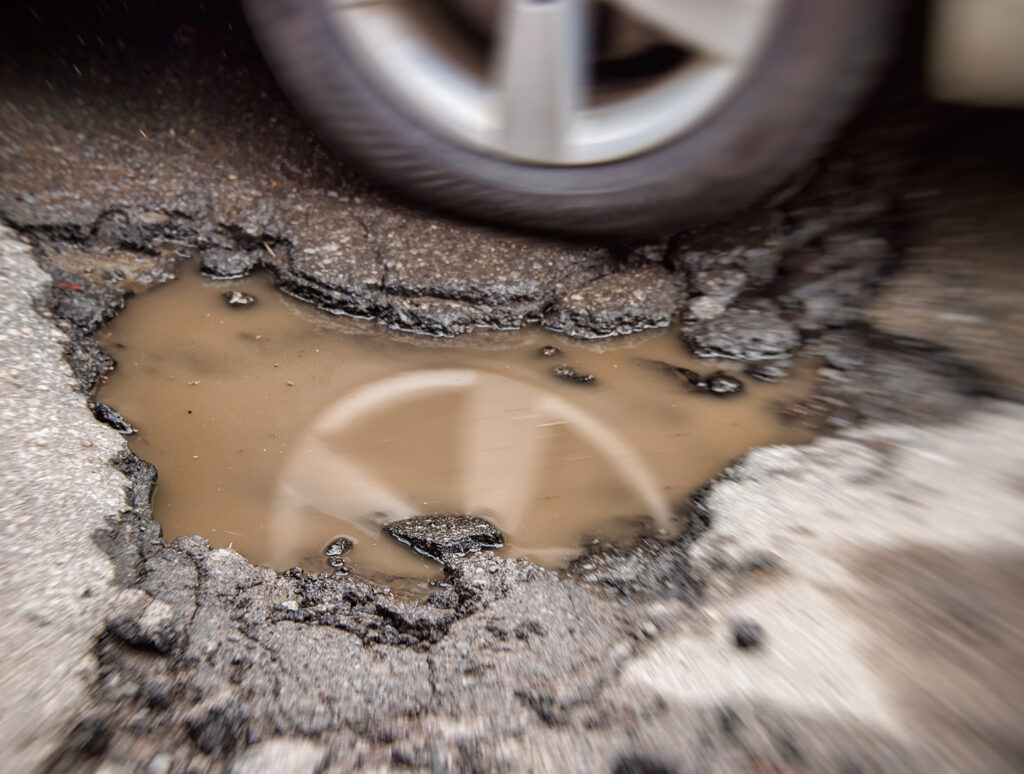 It's Michigan's Pothole Season! The nasty potholes are on their way. 