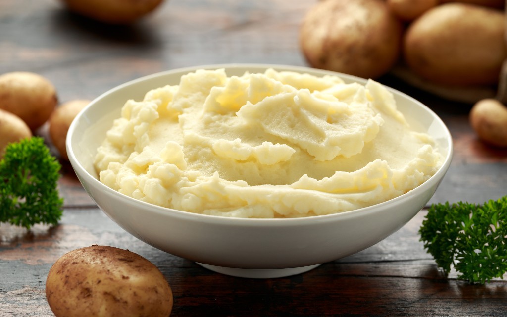 mashed potatoes