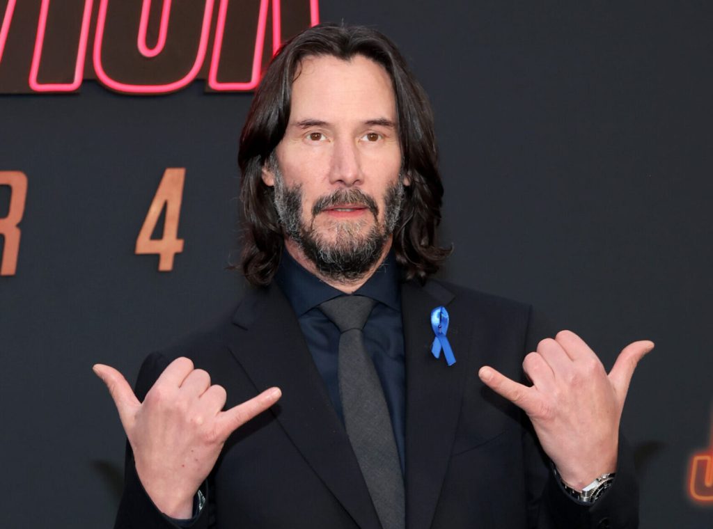 Keanu Reeves - lefthanders day 