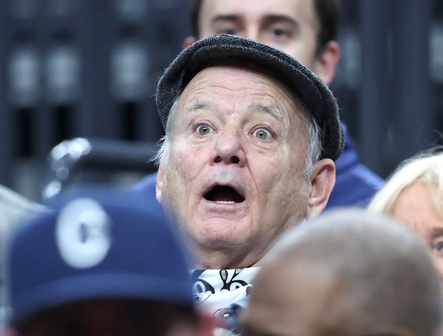 Bill Murray celebrating with his Chicago Cubs is amazing