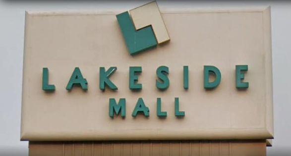 Lakeside Mall Sign At One Of The Exits