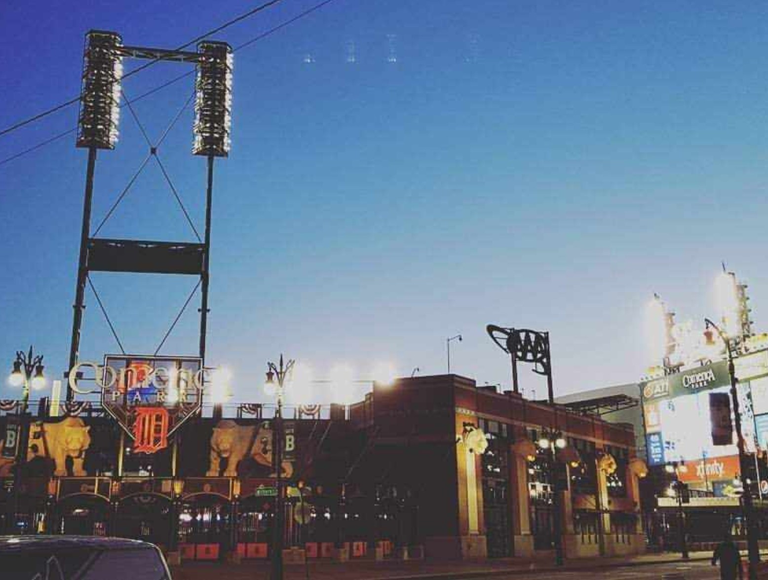 Chance to golf in Comerica Park