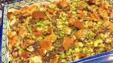 photo of white castle stuffing