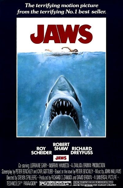 poster from the movie Jaws