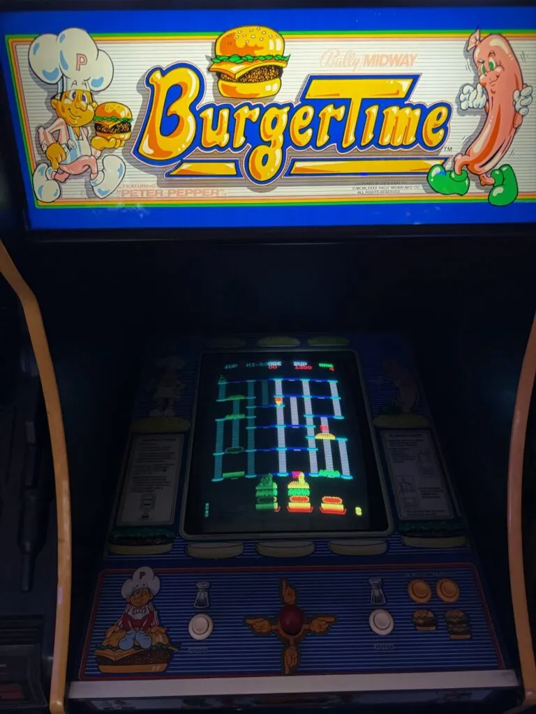 Burgertime Arcade game in Brighton, Michigan