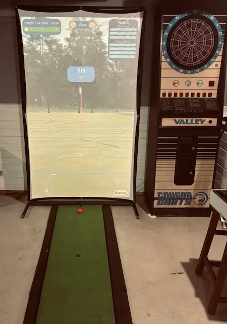 Chip Caddie short game golf simulator 