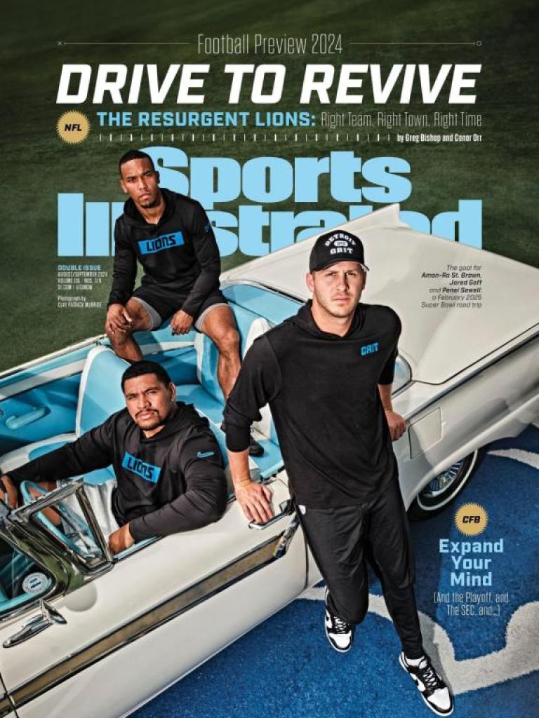 Detroit Lions Super Bowl champs - according to Sports Illustrated