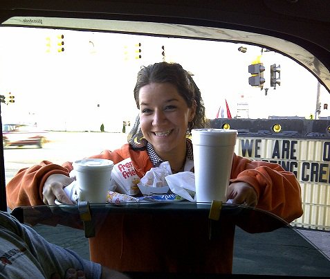 Car Hop from the famous Eddie's Drive-In 