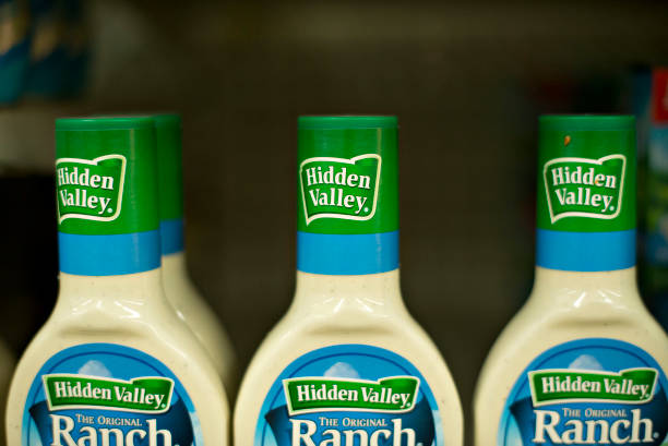 Ranch Dressing bottles - did you see the Michigan Ranch Dressing chugging competition?