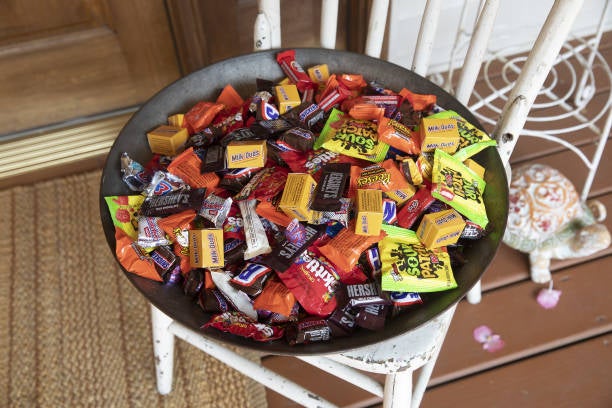 Halloween candy (like Woodhaven)